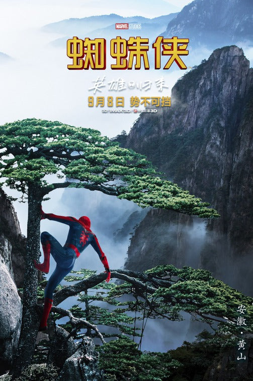 1000 piece jigsaw puzzle for the movie poster: Spider-Man: Homecoming (2017) ver50
