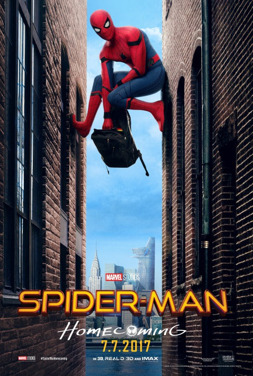 1000 piece jigsaw puzzle for the movie poster: Spider-Man: Homecoming (2017) ver9