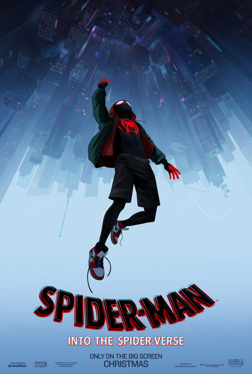 1000 piece jigsaw puzzle for the movie poster: Spider-Man: Into the Spider-Verse (2018)