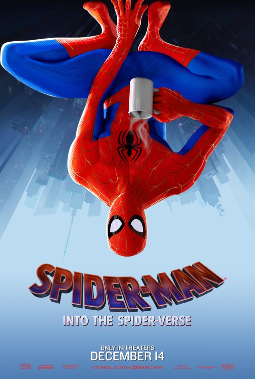 1000 piece jigsaw puzzle for the movie poster: Spider-Man: Into the Spider-Verse (2018) ver6