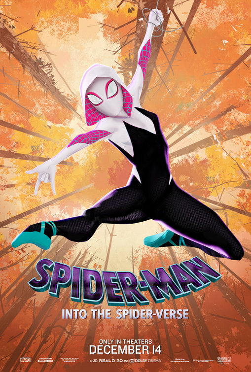 1000 piece jigsaw puzzle for the movie poster: Spider-Man: Into the Spider-Verse (2018) ver7