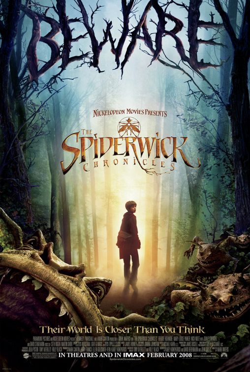 the movie poster: The Spiderwick Chronicles (2008) ver4