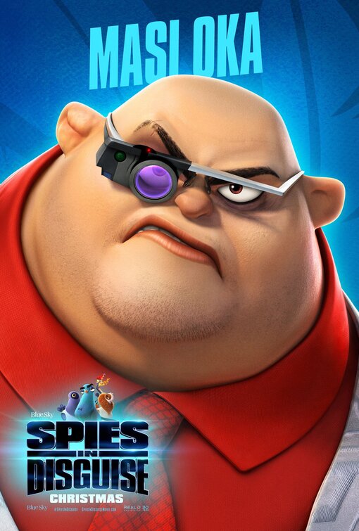 1000 piece jigsaw puzzle for the movie poster: Spies in Disguise (2019) ver10