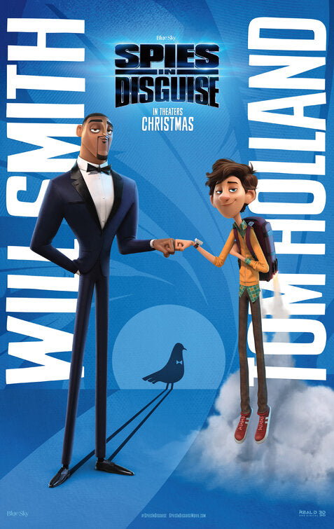 1000 piece jigsaw puzzle for the movie poster: Spies in Disguise (2019) ver2
