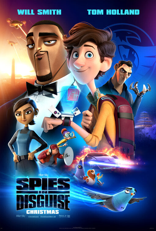 1000 piece jigsaw puzzle for the movie poster: Spies in Disguise (2019) ver3