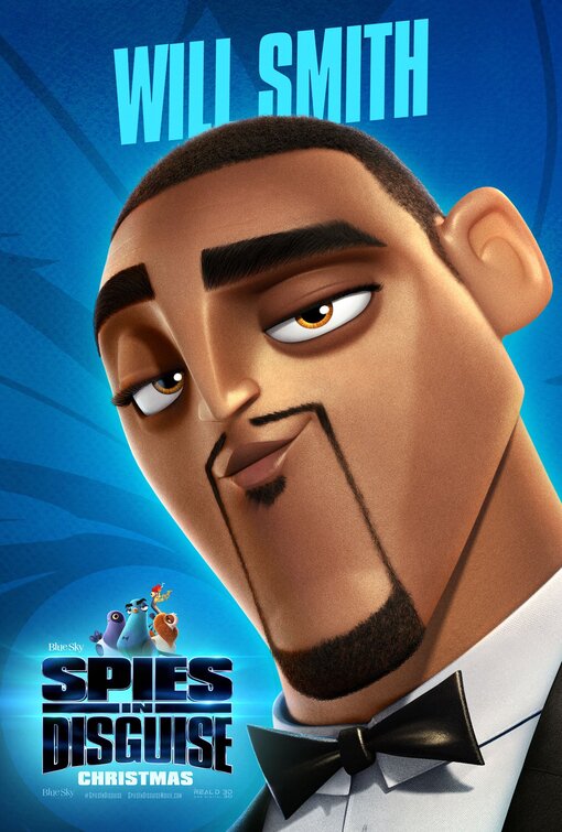 1000 piece jigsaw puzzle for the movie poster: Spies in Disguise (2019) ver4