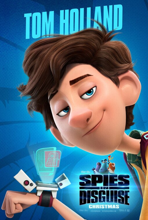 1000 piece jigsaw puzzle for the movie poster: Spies in Disguise (2019) ver5