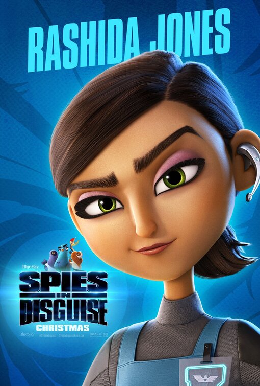 1000 piece jigsaw puzzle for the movie poster: Spies in Disguise (2019) ver8