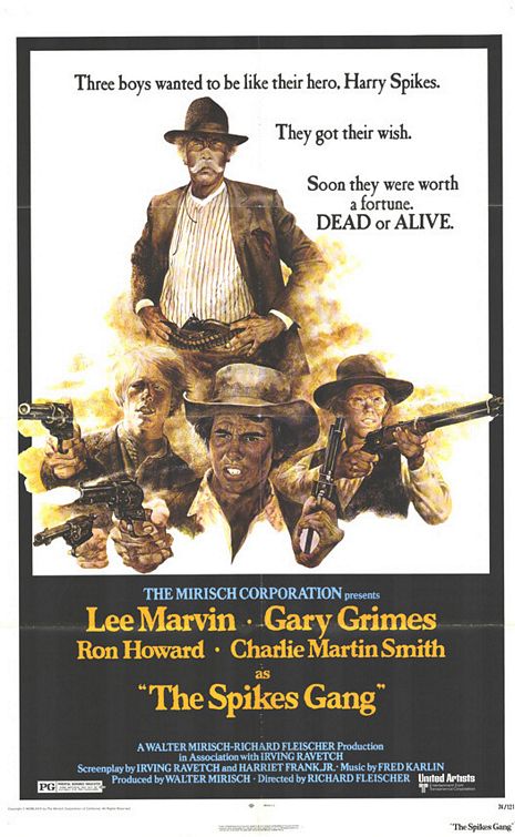 the movie poster: The Spikes Gang (1974)