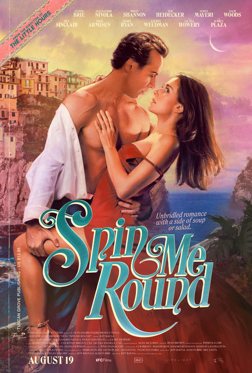 1000 piece jigsaw puzzle for the movie poster: Spin Me Round (2022)