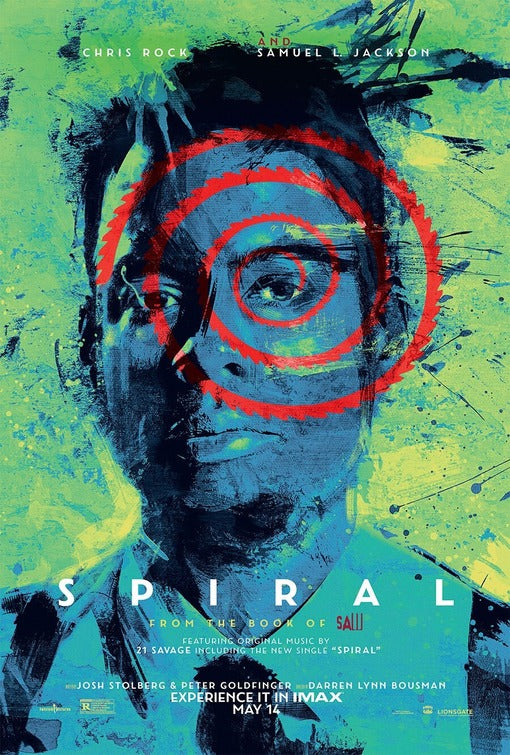 1000 piece jigsaw puzzle for the movie poster: Spiral: From the Book of Saw (2021) ver7