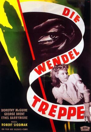 the movie poster: The Spiral Staircase (1946) ver2