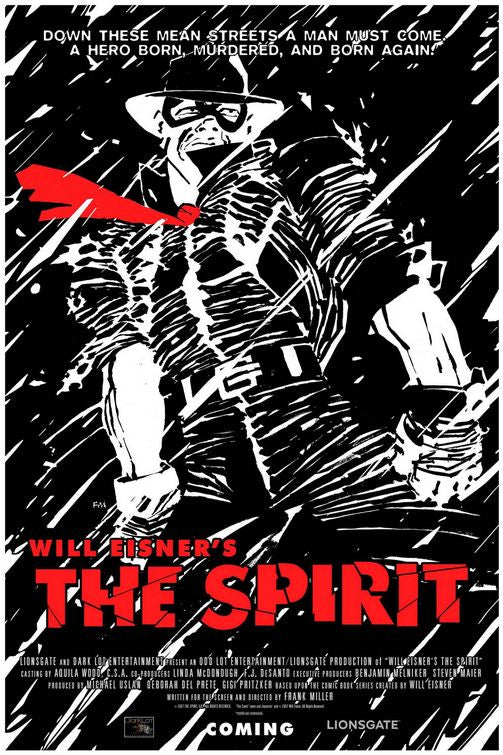 the movie poster: The Spirit (2008)