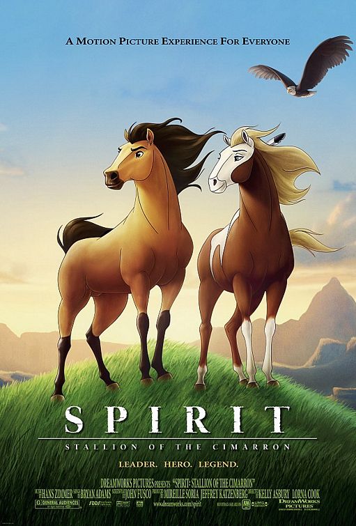 the movie poster: Spirit: Stallion of the Cimarron (2002) ver3