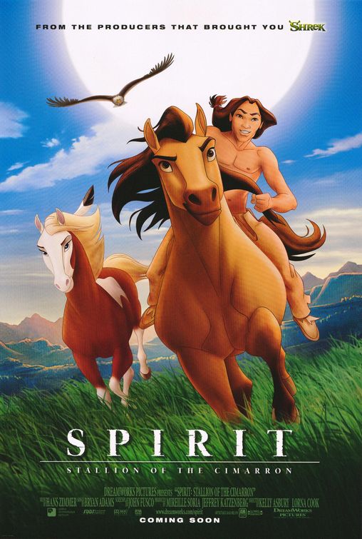 the movie poster: Spirit: Stallion of the Cimarron (2002) ver4