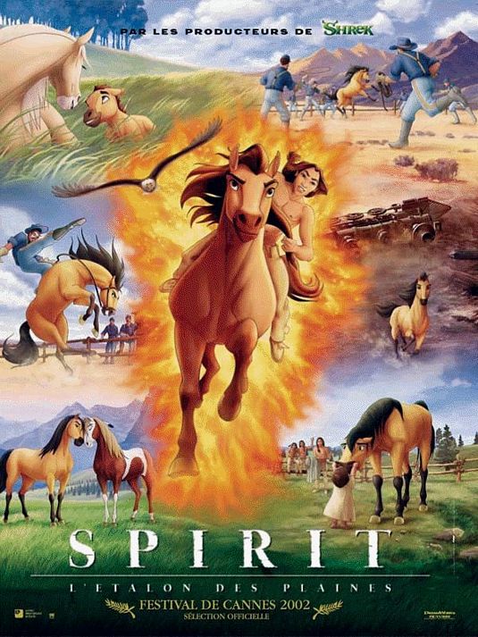 the movie poster: Spirit: Stallion of the Cimarron (2002) ver5