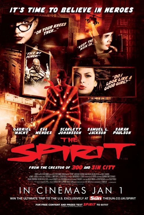 the movie poster: The Spirit (2008) ver16