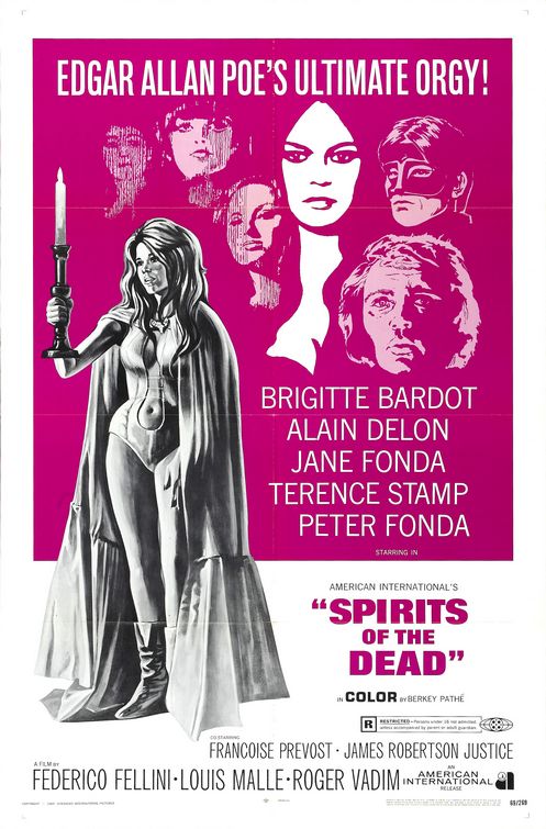 the movie poster: Spirits of the Dead (1969)