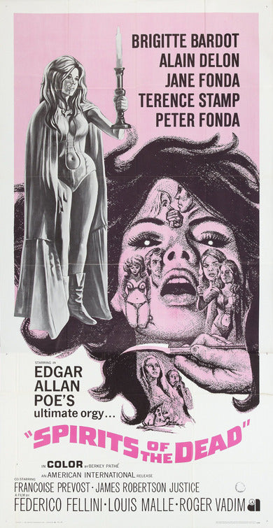 1000 piece jigsaw puzzle for the movie poster: Spirits of the Dead (1969) ver2