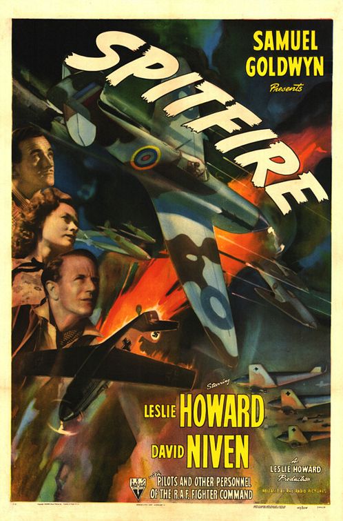 the movie poster: Spitfire (1943)