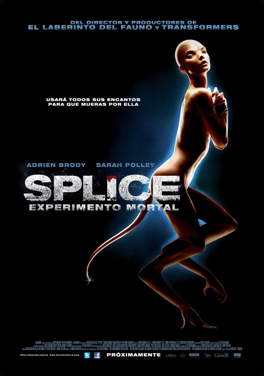1000 piece jigsaw puzzle for the movie poster: Splice (2010) ver2