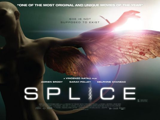 1000 piece jigsaw puzzle for the movie poster: Splice (2010) ver7