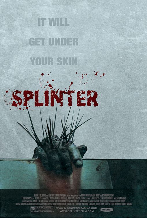 the movie poster: Splinter (2008)