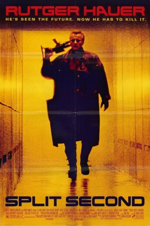 the movie poster: Split Second (1992)