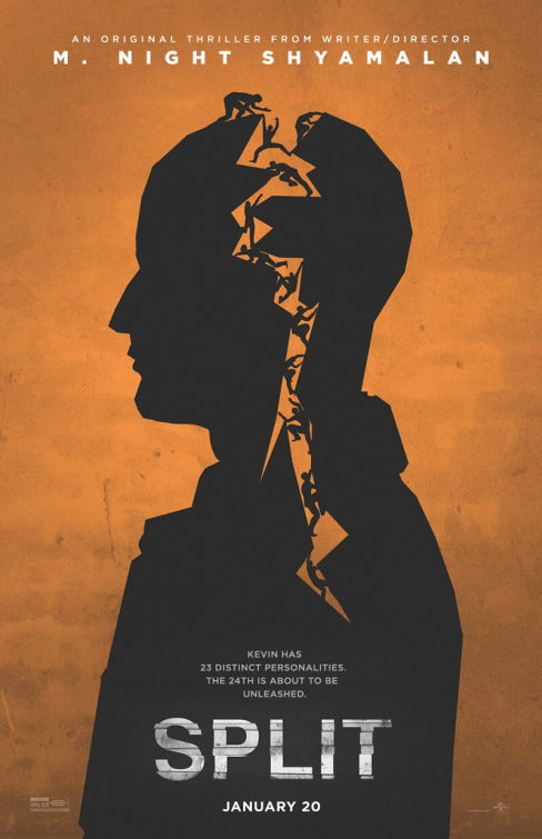 1000 piece jigsaw puzzle for the movie poster: Split (2017) ver4