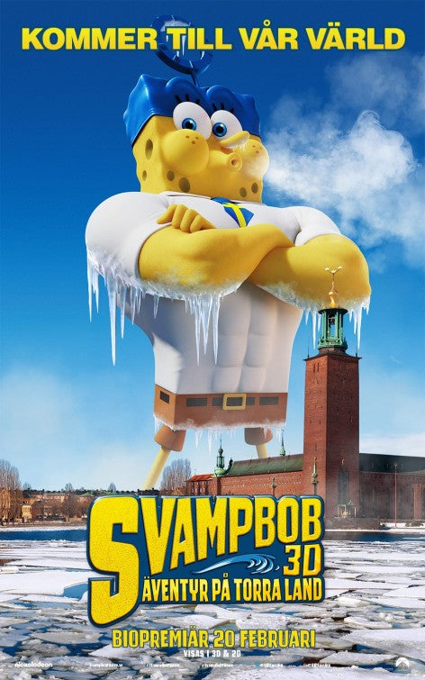1000 piece jigsaw puzzle for the movie poster: The SpongeBob Movie: Sponge Out of Water (2015) ver17