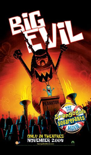 the movie poster: The SpongeBob SquarePants Movie (2004) ver6