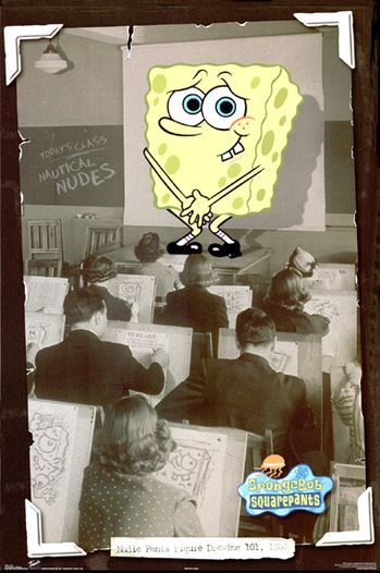 1000 piece jigsaw puzzle for tv poster: SpongeBob SquarePants, ver7