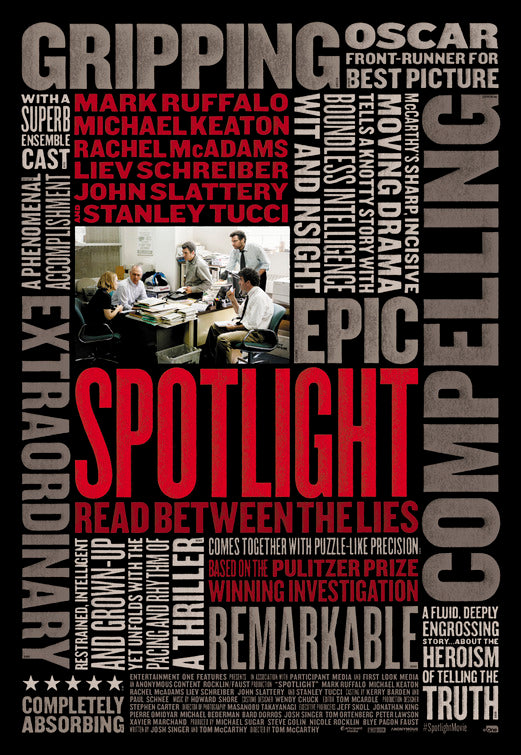 1000 piece jigsaw puzzle for the movie poster: Spotlight (2015) ver3