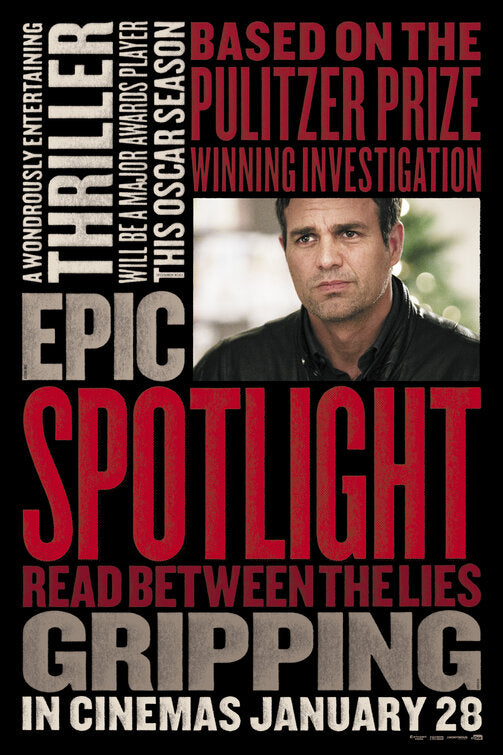 1000 piece jigsaw puzzle for the movie poster: Spotlight (2015) ver5