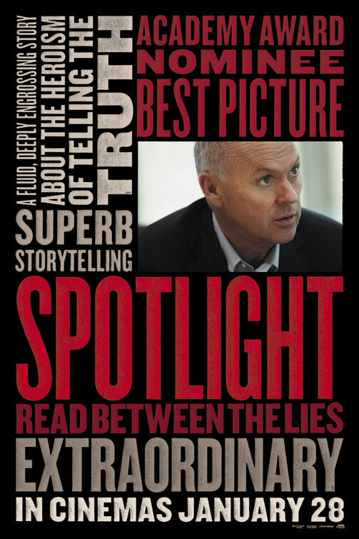 1000 piece jigsaw puzzle for the movie poster: Spotlight (2015) ver6