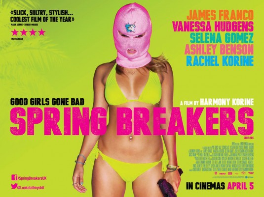 1000 piece jigsaw puzzle for the movie poster: Spring Breakers (2013) ver11
