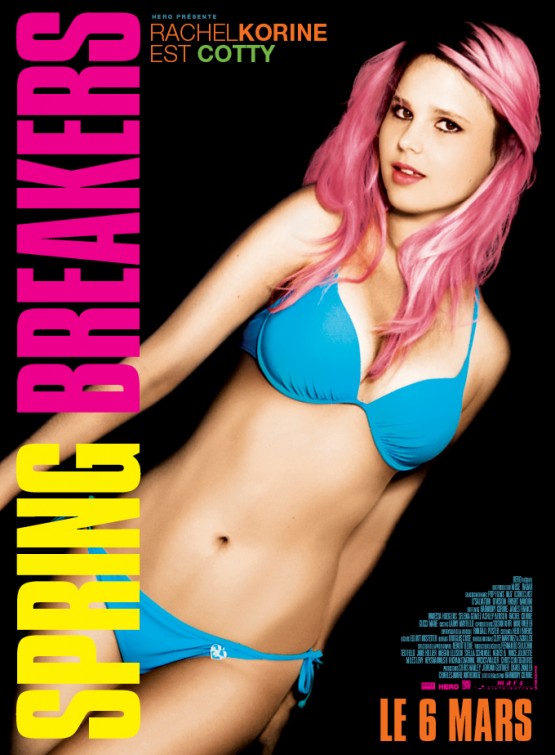 1000 piece jigsaw puzzle for the movie poster: Spring Breakers (2013) ver9