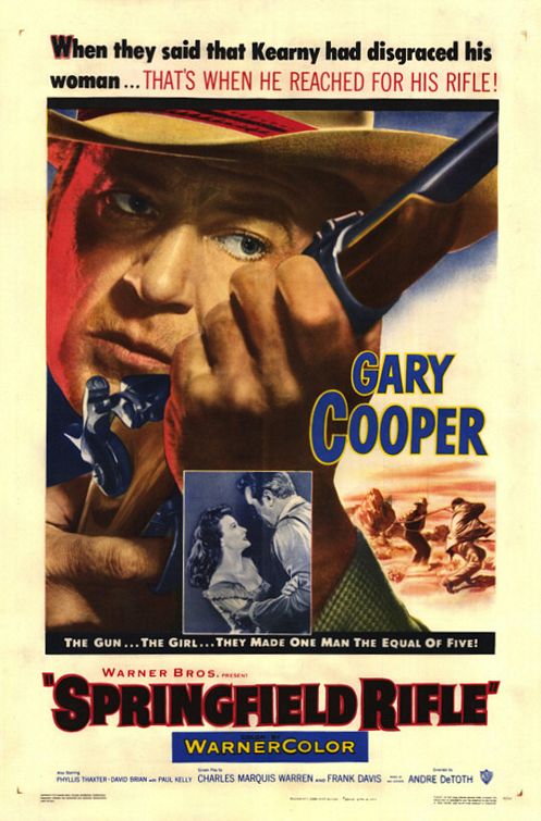 the movie poster: Springfield Rifle (1952)