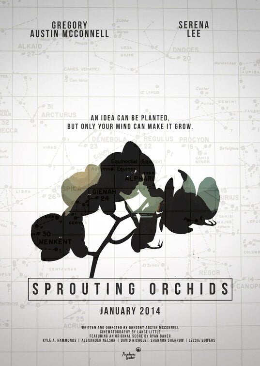 1000 piece jigsaw puzzle for the movie poster: Sprouting Orchids (2014)
