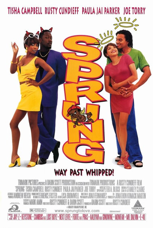1000 piece jigsaw puzzle for the movie poster: Sprung (1997)