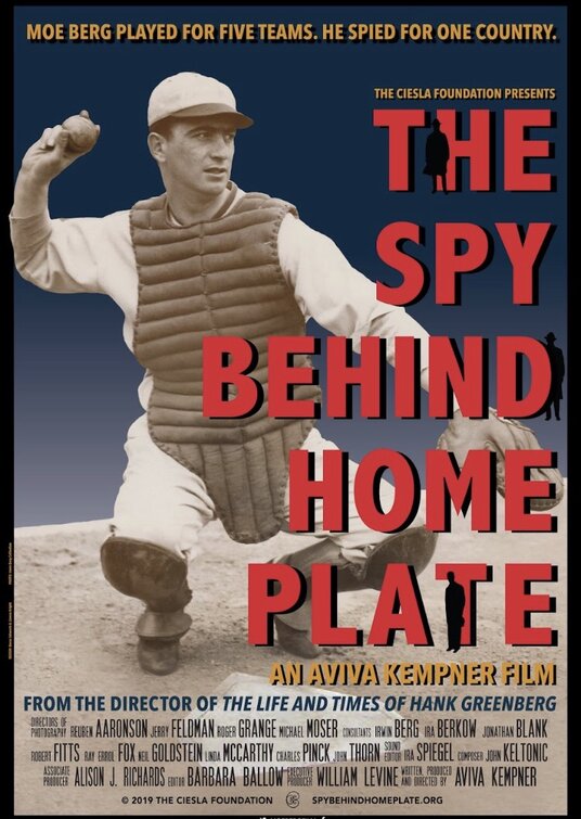 1000 piece jigsaw puzzle for the movie poster: The Spy Behind Home Plate (2019)