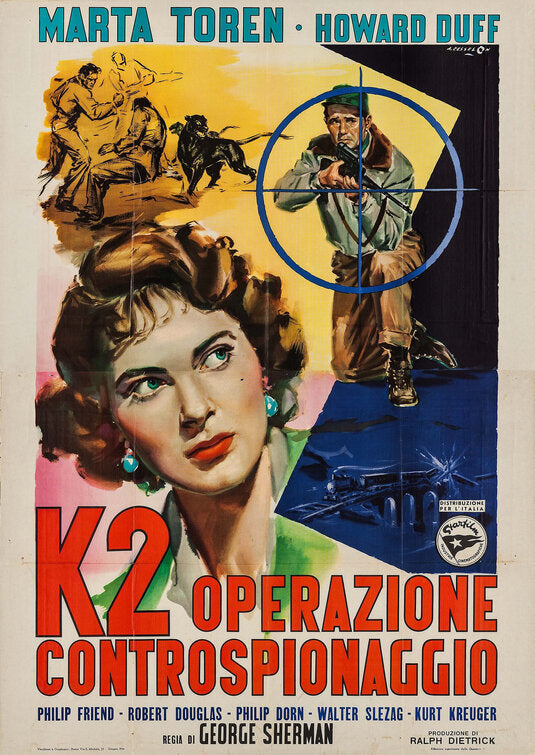1000 piece jigsaw puzzle for the movie poster: Spy Hunt (1950) ver2