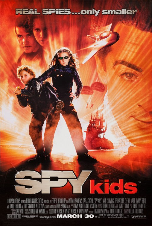 the movie poster: Spy Kids (2001)