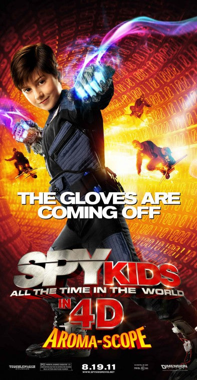 1000 piece jigsaw puzzle for the movie poster: Spy Kids 4: All the Time in the World (2011) ver5