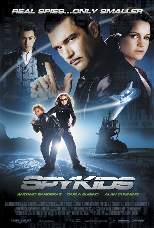 the movie poster: Spy Kids (2001) ver5
