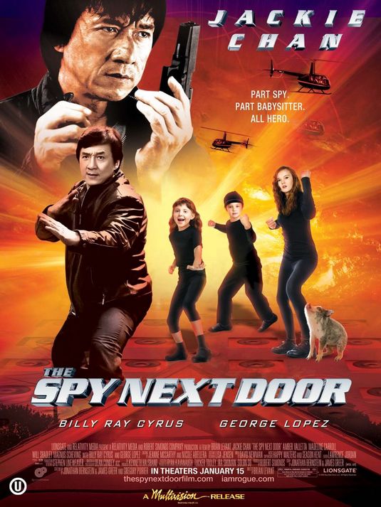 1000 piece jigsaw puzzle for the movie poster: The Spy Next Door (2010) ver4
