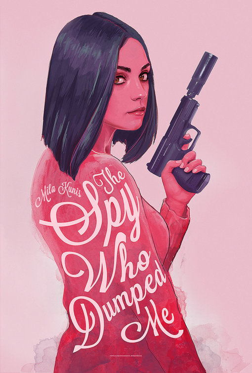 1000 piece jigsaw puzzle for the movie poster: The Spy Who Dumped Me (2018) ver13