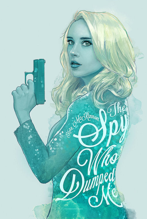 1000 piece jigsaw puzzle for the movie poster: The Spy Who Dumped Me (2018) ver14