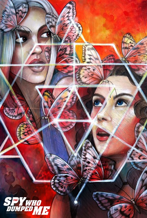 1000 piece jigsaw puzzle for the movie poster: The Spy Who Dumped Me (2018) ver21
