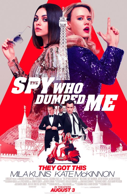 1000 piece jigsaw puzzle for the movie poster: The Spy Who Dumped Me (2018) ver6